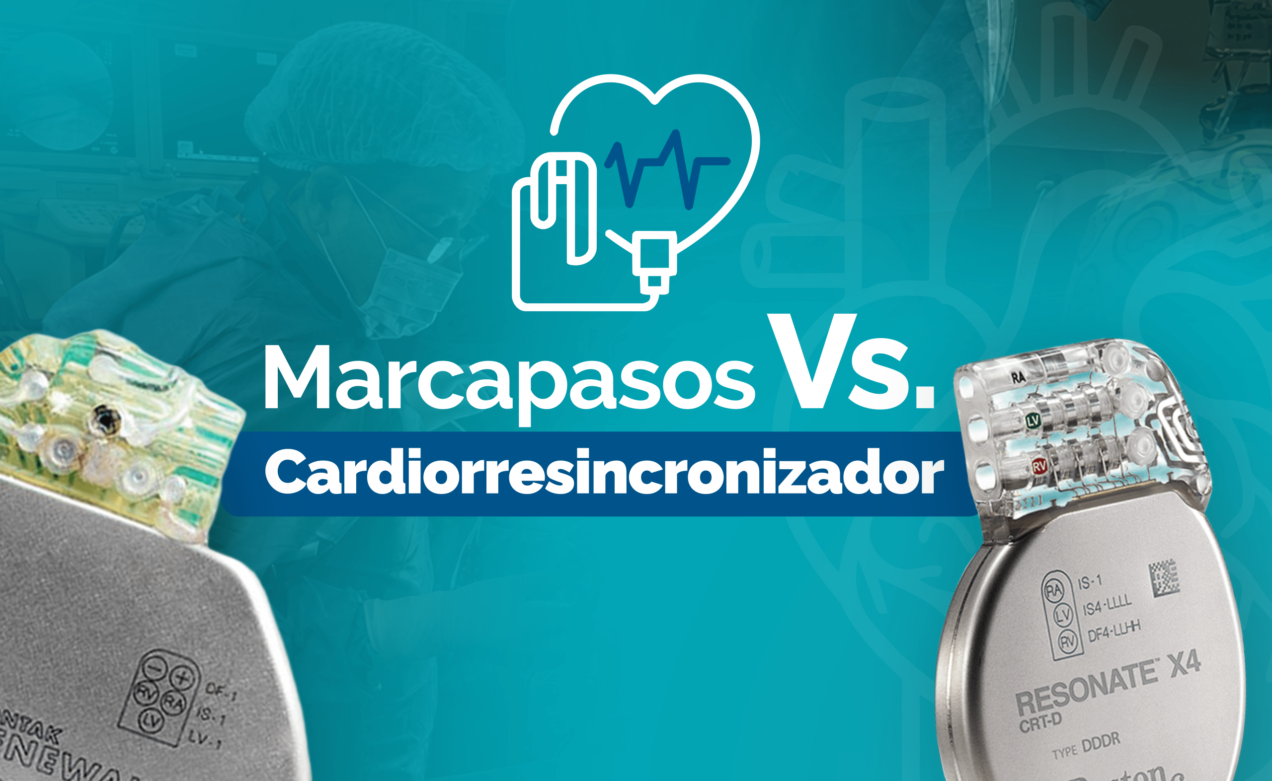 Marcapasos vs. Cardiorresincronizador